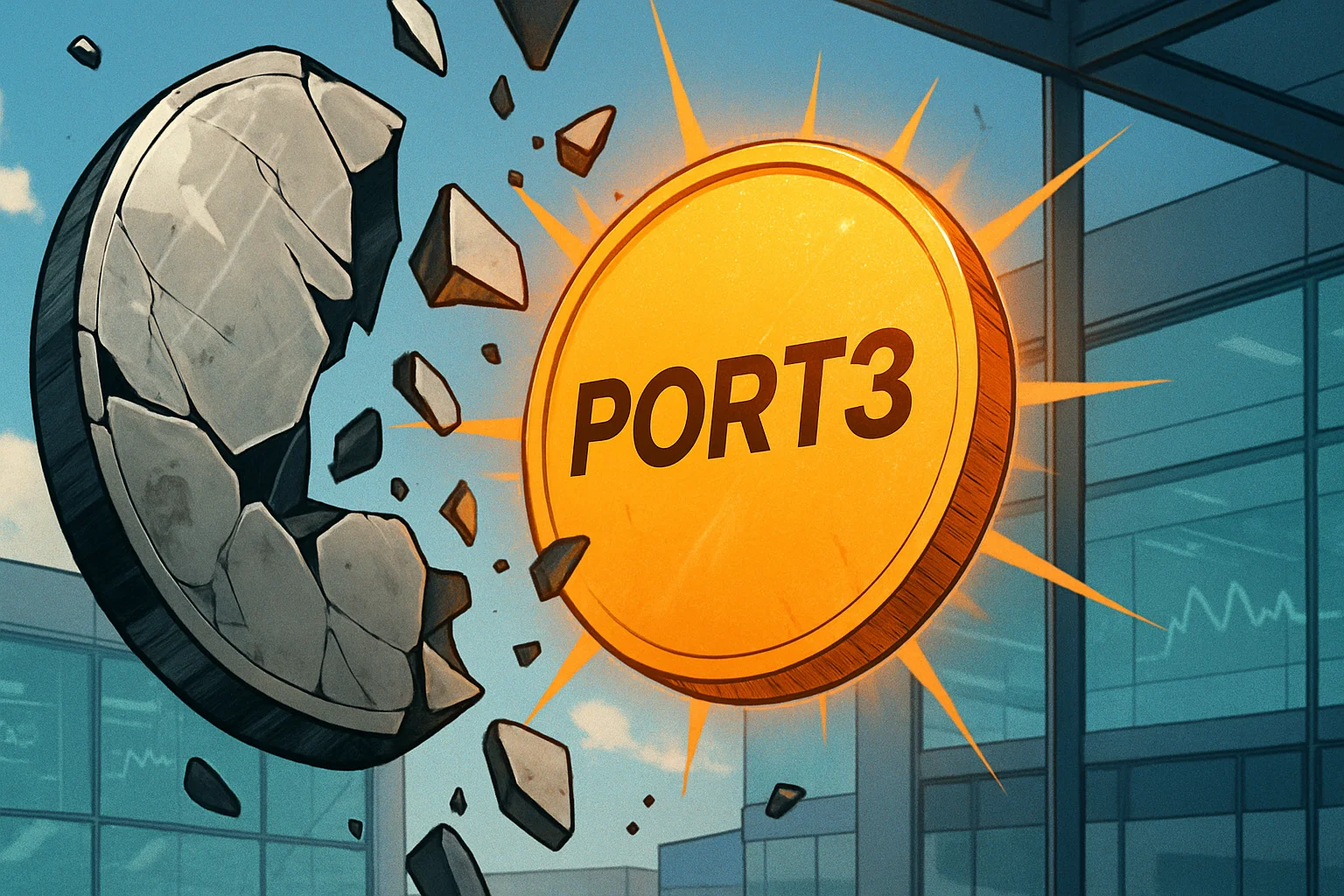 Port3 ネットワークがハッキングされた後、当局はエコシステムを再開するために新しいトークンと契約を発行することを決定し、$PORT3 はゼロに戻りました。